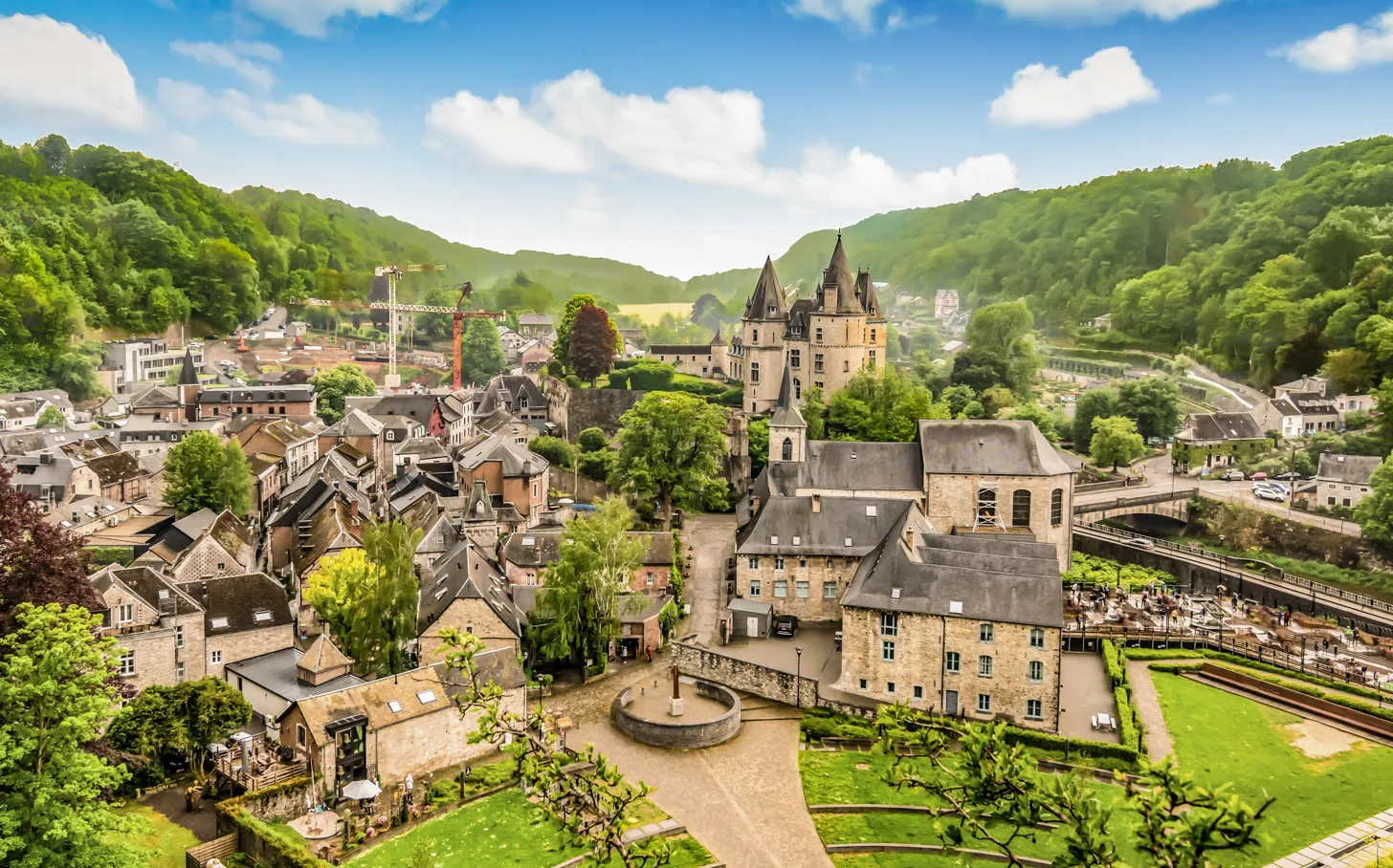 Uitzicht op Durbuy